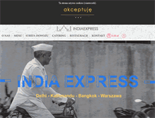 Tablet Screenshot of indiaexpress.pl